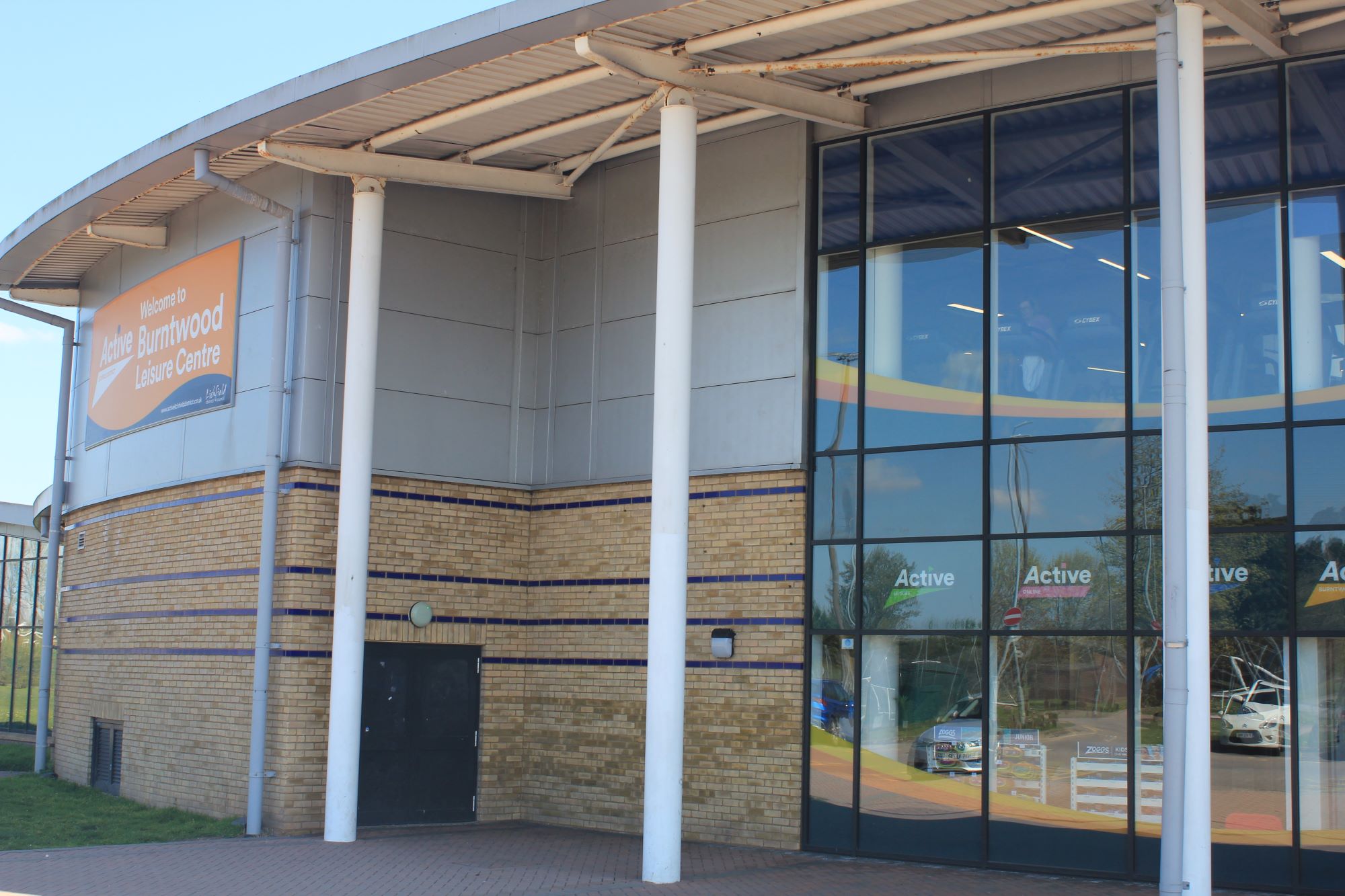 A photo of Burntwood Leisure Centre where the fun day is being held this Saturday 15 February.