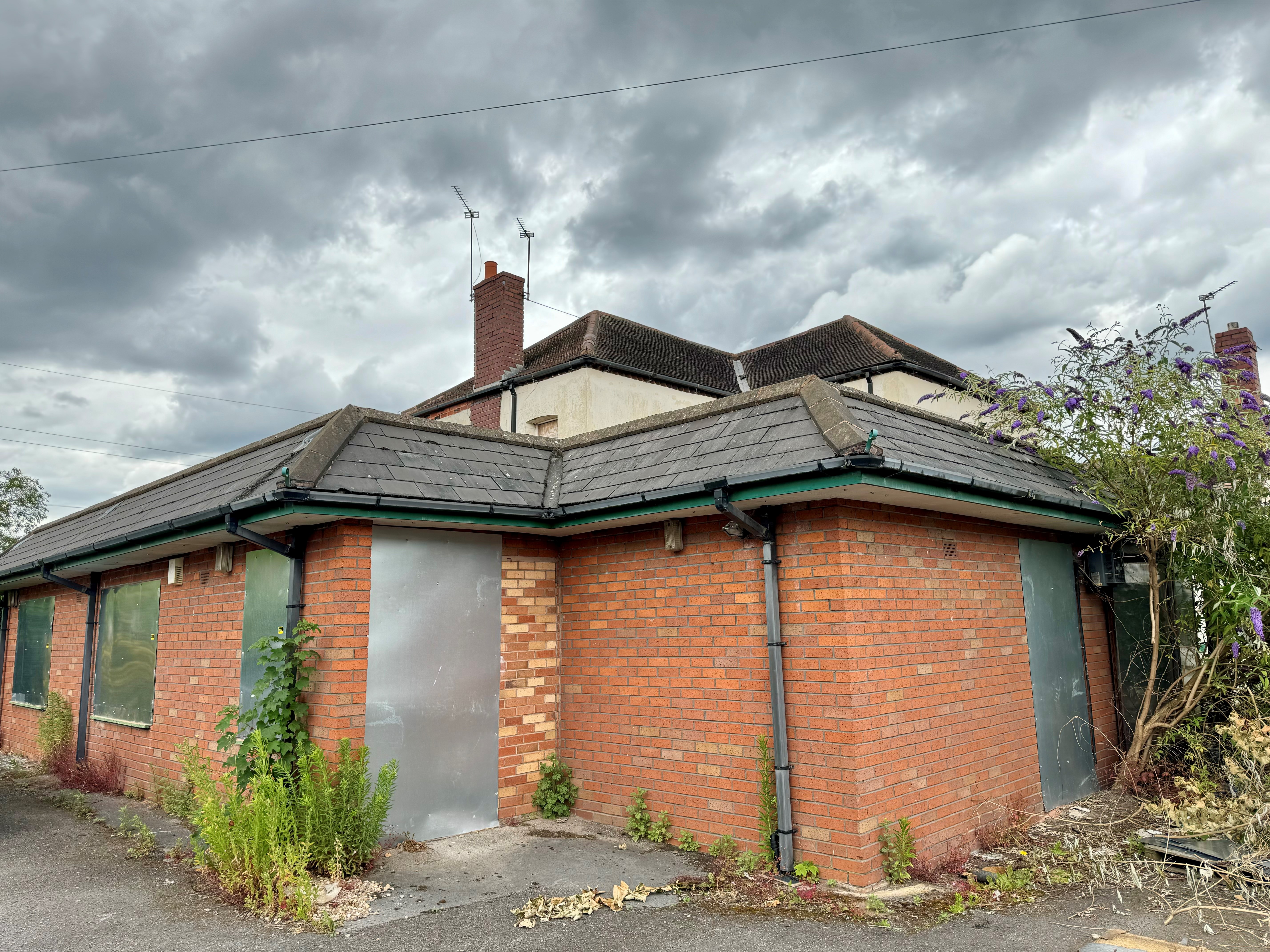 A picture of the former Chase Recreation Club in High Street, Chasetown.