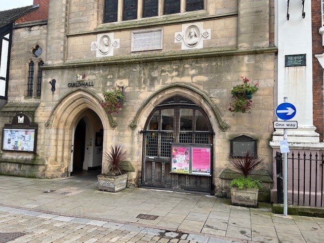 A photo of The Guildhall.