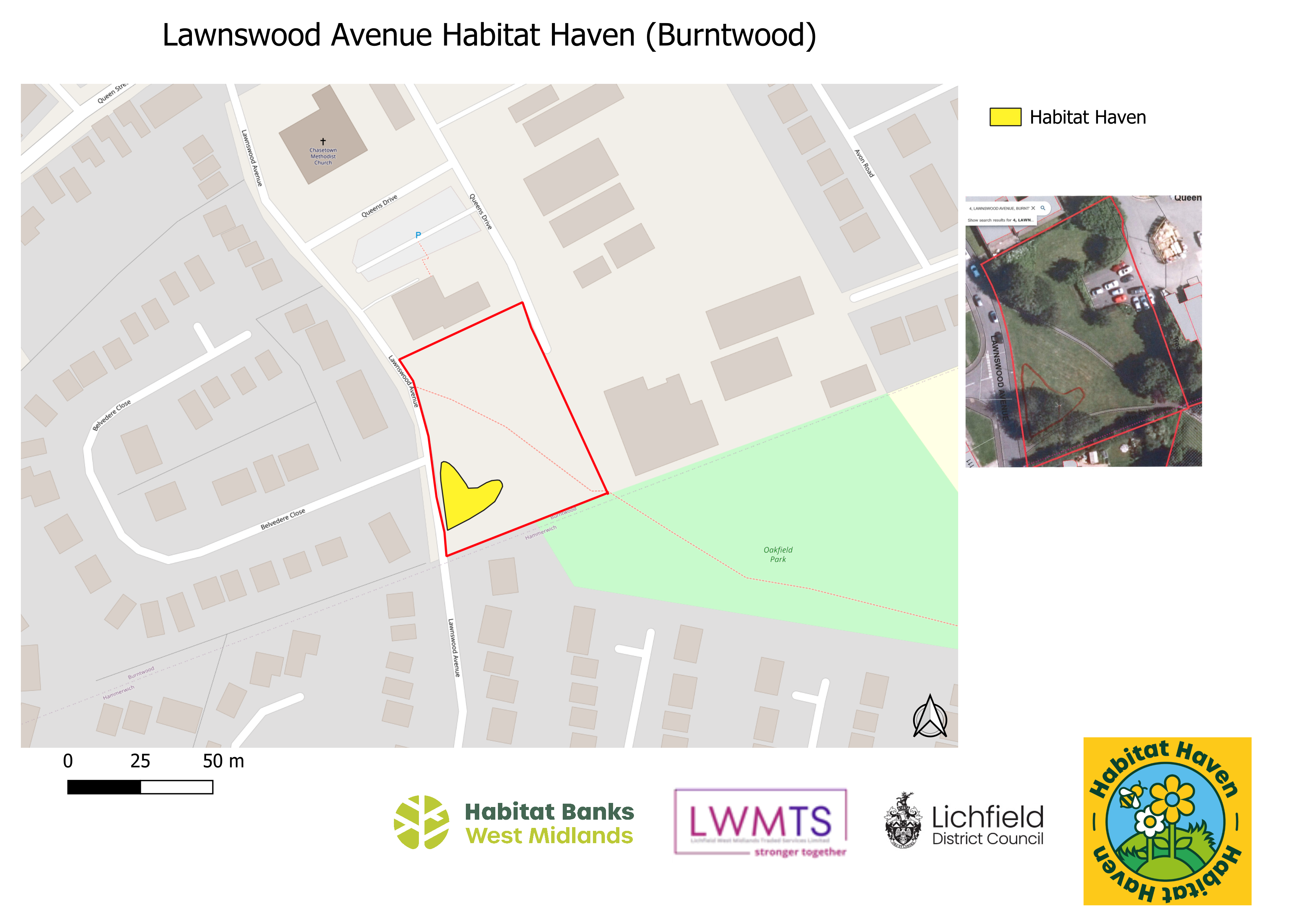 Lawnswood avenue habitat havens map