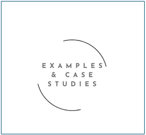 Examples and case studies