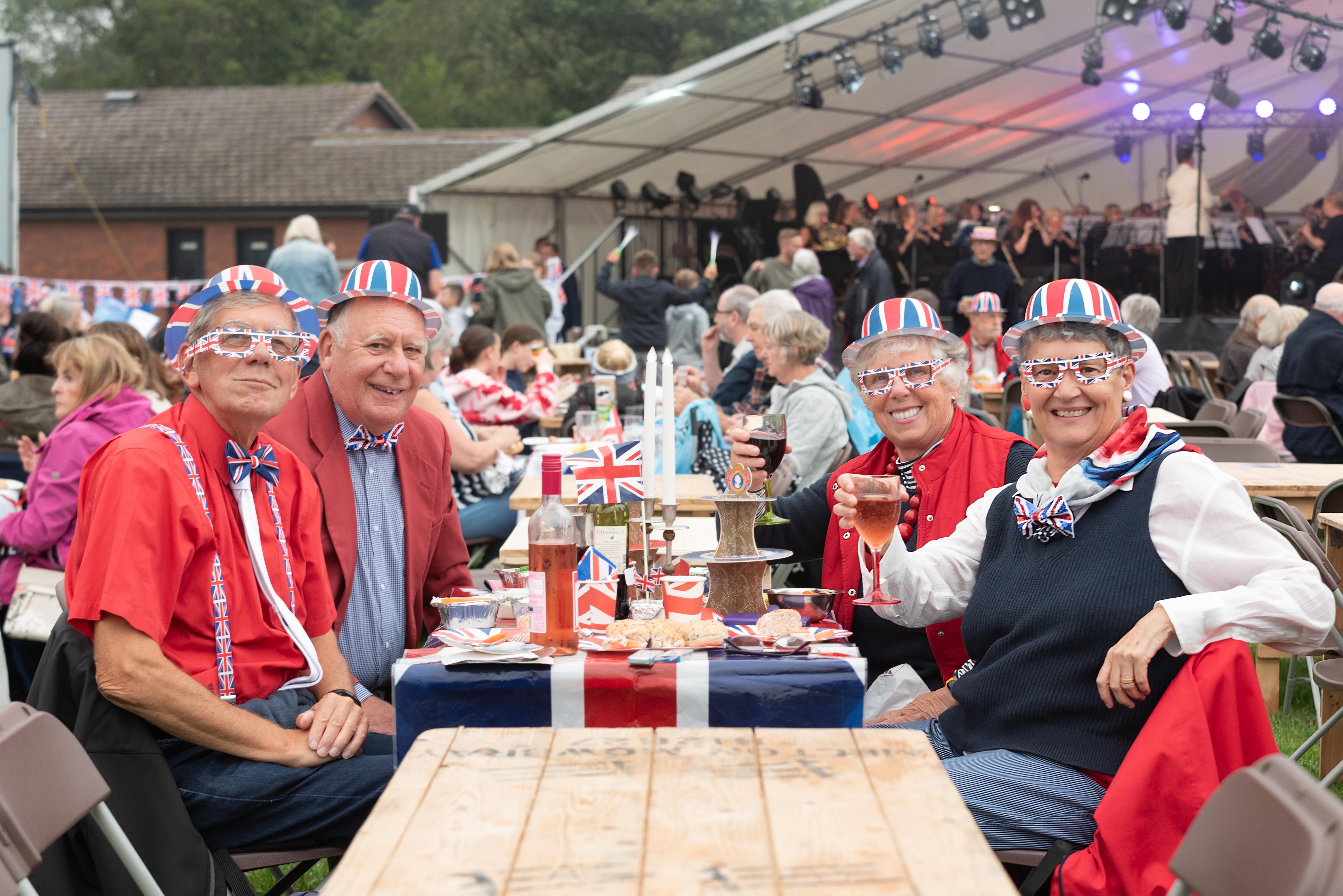 image of audience and proms stage