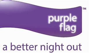 A picture of the Purple Flag poster.