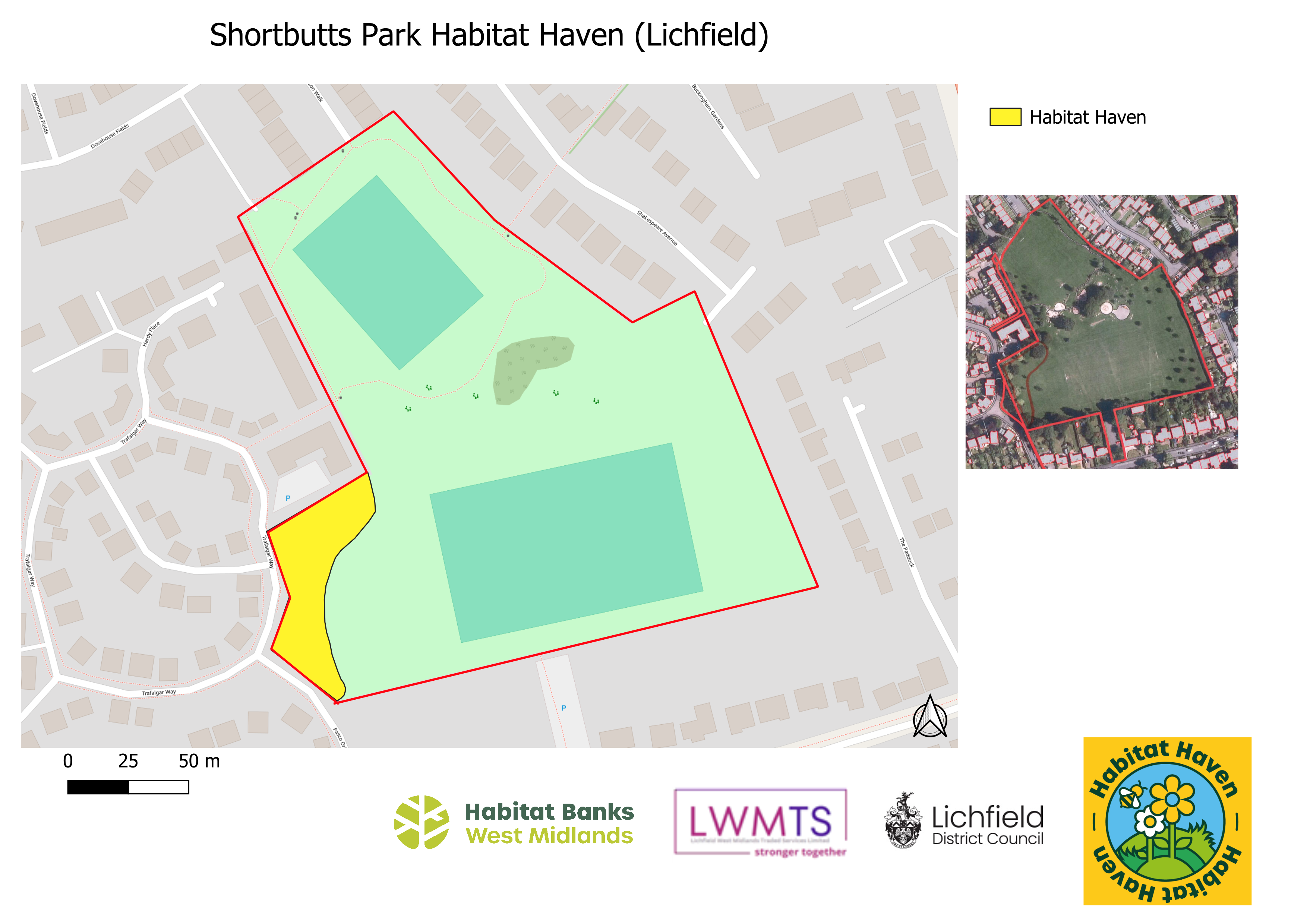 Map of shortbutts park