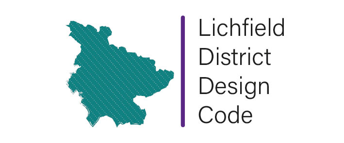 Lichfield district design code logo